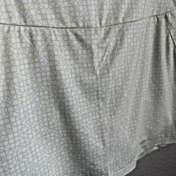 Adidas Golf Skort Womens Size XS Ultimate 365 Print Skirt White Geometric Gym - Picture 4 of 8
